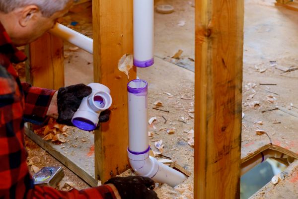 Building Plumbing Installation in Aurora