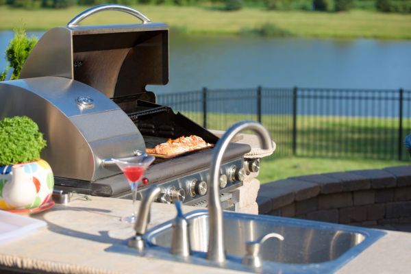 Outdoor Kitchen Plumbing in Aurora